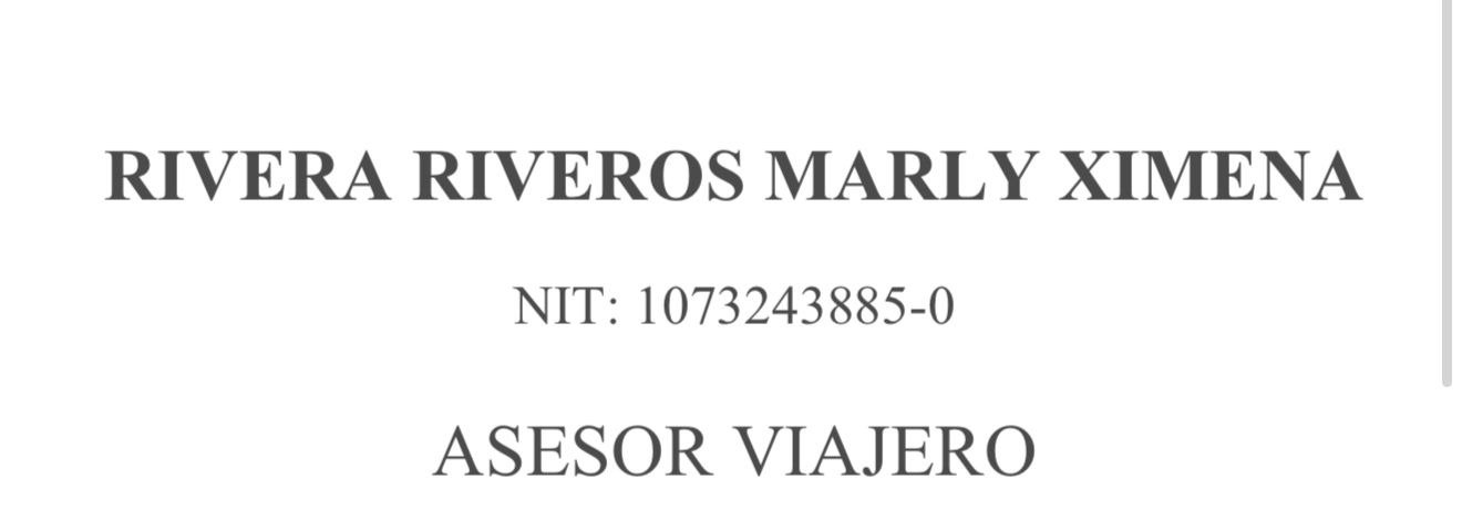 NIT representación legal